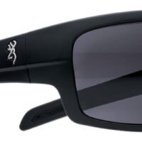 Browning 12799 Polarized Shooting Glasses Adult Clear Lens Polycarbonate Black Frame