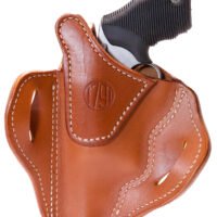 1791 Gunleather RVHX3CBRR RVHX-3  OWB Size 03 Classic Brown Leather Belt Slide Right Hand