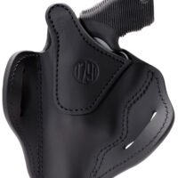 1791 Gunleather RVHX3SBLR RVHX-3  OWB Size 03 Stealth Black Leather Belt Slide Right Hand