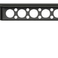 Midwest Industries MISTAPLWS Stock Tube  Aluminum Black Anodized AR-15