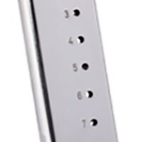 Mec-Gar MGCO4507NPF 1911 Officers  7rd 45 ACP Nickel Carbon Steel