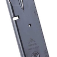 Mec-Gar MGSW5915N   15rd 9mm Compatible w/ S&W 5900 Series/915/910/659 Black Nickel