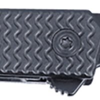 CRKT 7081D2K CEO Microflipper 2.36" Folding Drop Point Plain Black TiNi D2 Steel Blade, Black Textured Aluminum Handle