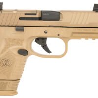 FN 66101794 509C MRD  Compact W/Compensator Frame 9mm Luger 4.20" 15+1 12+1 Black Flat Dark Earth PVD Flat Dark Earth