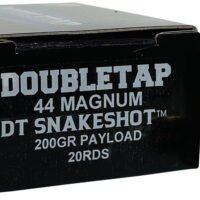 DoubleTap Ammunition 44MSS2 Snake Shot  44RemMag 200gr 20 Per Box/50 Case