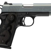 Browning 051993492 1911 Black Label Compact Frame 380 ACP 8+1 3.63" Matte Stainless Steel Barrel, Northern Lights Cerakote Serrated Steel Slide, Matte Black Polymer Frame, Black Polymer Grip