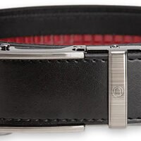 Team Nexbelt Operating PCS5741 EDC  Black Leather 1.375" Wide Buckle Closure