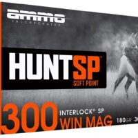 Ammo Inc 300WM10SPA20 Hunt 300Win 180gr Soft Point 20 Per Box/10 Case