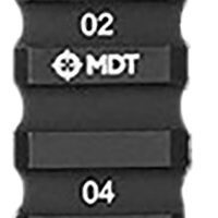Mdt Sporting Goods Inc 103150BLK M-Lok Picatinny Rail Black Anodized 2.50" Long