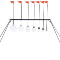 Birchwood Casey CFKYL38 Centerfire KYL  3/8" Black Steel Standing