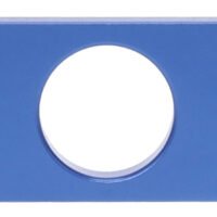 Cold Steel CSKS21CC Dual Edge Pocket Knife Sharpener Blue Aluminum, Carbide/Ceramic Sharpener, Coarse/Fine Blue