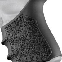 Hogue 17040 Grip Sleeve Handall Beavertail Black Rubber