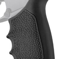 Hogue 18520 Grip Sleeve Handall Beavertail Black Rubber