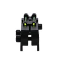 Truglo TG944D Pro Magnum Gobble-Dot Benelli Legacy, M1 Field, Montefeltro, Super Black Eagle, Vinci 12 ga Red/Green Fiber Optic Black