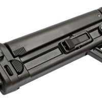 B&T Firearms 361639 MBT  Black Polymer Adjustable Folding Fits APC 9/40/45