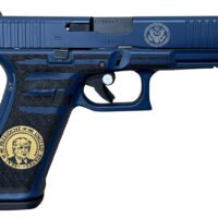 Glock PA475S204MOSPRESBLU G45 Gen5 MOS Compact Frame 9mm Luger 17+1 4.02" Black GMB Barrel MOS Cut/Serrated Steel Slide Polymer Frame w/Picatinny Rail Ambidextrous