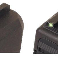 TruGlo TG231S1 Tritium  Black | Green Tritium Front Sight Green Tritium Rear Sight