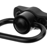 TacFire MAR124OD MLOK QD Sling Mount w/QD Sling Swivel  Black Push Button Multi M-LOK