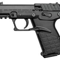 Kel-Tec P17BBLK10 P17  Compact Frame 22 LR 10+1 3.80" Black Steel Barrel, Black Serrated Slide, Black Polymer Frame w/Picatinny Rail, Textured Grip, Ambidextrous