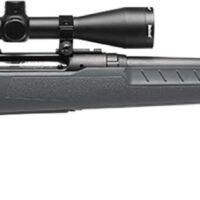 Savage Arms 32175 Axis 2 XP Combo Full Size 7mm-08 Rem 4+1 22" Black Sporter Barrel, Black Carbon Steel Receiver Drilled & Tapped, Gray Fixed Synthetic Stock, Weaver 3-9x40mm Scope, Right Hand