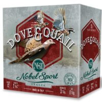 Nobel/eurosports Llc ANSF128 Dove & Quail  12Gauge 2.75" 1 1/8oz 8Shot 25 Per Box/10 Case