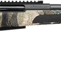 Stevens 19467 334 Bolt Action 308 Win 3+1 20" Camo/Dark Gray Carbon Steel Receiver Integrated Recoil Lug Ergonomic/Recoil Pad  Synthetic Stock Picatinny Rail Right Hand