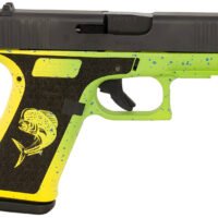 Glock UX4350204MAHIFR G43X  Sub-Compact Frame 9mm Luger 10+1 3.41" Black GMB Barrel, Black nDLC Serrated Steel Slide, Mahi Polymer Frame w/Front Rail & Beavertail, Black Textured Grip, Ambidextrous