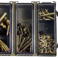 Berry's 33805 Tri-Can Triple Ammo Can Tan Plastic