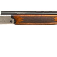 Gforce Arms GF52828 GF5 Filthy Pheasant Full Size 28 Gauge Break Open 3" 2rd 28" Black Over/Under Vent Rib Barrel, Nickel Plated Aluminum Receiver, Fixed Turkish Walnut Stock, 5 Chokes