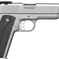 Kimber Mfg.,inc 3200108CA Stainless Target II (CA) 9mm 9+1 5" Satin Silver Front Serrations Stainless Steel Slide Black Synthetic Double-Diamond Checkering Grip
