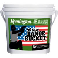 Remington Range Bucket UMC Pistol Ammo 40 S&W 180 gr. FMJ 300 rd.