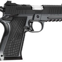 Kimber Mfg.,inc 3100018 KDS9C Rail 9mm 10+1 4.09" KimPro Gray/Black Front and Rear Serrations Stainless Steel G-10 Grip