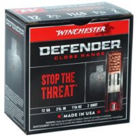 Winchester Defender Load 12 ga. 2.75 in. 1 1/8 oz. 2 Shot 25 rd.