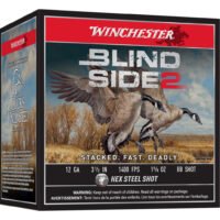 Winchester Blind Side 2 Shotgun Ammo 12 ga. 3.5 in. 1 5/8 oz. HV BB Shot 25 rd.