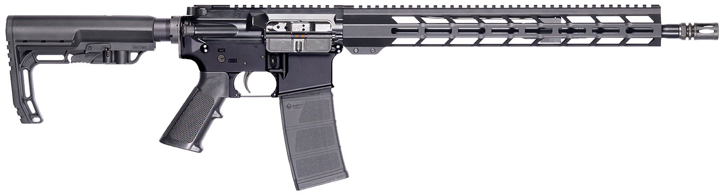 Patriot Ordnance Factory 02317 P-15 Base 5.56 NATO 10+1 16.50" Black Anodized A2 Style Grip *California Compliant