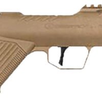 Desert Tech TRKRF2218FDE TREK-22  Flat Dark Earth Compact 22 LR 18" Free Floating Steel Barrel, Picatinny Rail Receiver, M-LOK Handguards, Fixed Polymer Stock, Suppressor Ready