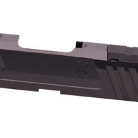 True Precision Inc TPSHCSBCRMS Axiom Optic Cut Slide Fits Springfield Hellcat Black DLC Anodized 416R Stainless Steel