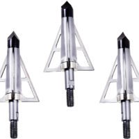 Allen 14694 CX Terminus Broadhead Stainless Steel Blades Silver 3 Pack