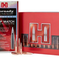 Hornady 26382   6mm .264 153gr A-Tip Match 500 Per Box/6 Case