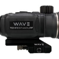 Wave WTS300 Tempest 660D LRF Thermal Black 3.4x60mm Illuminated Multi Reticle, Digital Zoom 13.6x Rapid/Smooth, 640x512, 12 Microns, 50 Hz Resolution