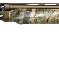Gforce Arms GFTWO1228MO2 Two 12 Gauge Semi-Auto 3" 28" Bronze Cerakote Vent Rib Barrel, Bronze Cerakote Receiver, Adj Shim Mossy Oak Habitat Synthetic Stock