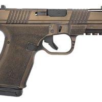 Black Rain Ordnance FLP9MMBB   Compact Frame 9mm 15+1 4" Stainless Steel Slide