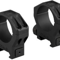 Sig Sauer Electro-Optics SOA63003 Alpha 6 Scope Ring Set Black Stainless Steel 30mm Tube High