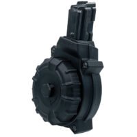 ProMag DRMA106   50rd Drum 9mm Fits H&K MP5/PTR9 Black