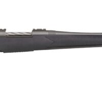 Mossberg 28259 Patriot  Full Size 450 Bushmaster 4+1 20" Stainless Cerakote Fluted Threaded Barrel, Drilled & Tapped Stainless Cerakote Receiver, Black Fixed Synthetic Stock