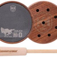 Knight & Hale KHT0202 HD Slate Pot Call Turkey Sounds Walnut/Hickory