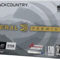 Federal P7BCTA32 BackCountry 7mm BC 170gr Terminal Ascent 20 Per Box/10 Case