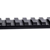 Weatherby P00252705 Picatinny Rail  Black Hardcoat Anodized Alloy Fits Weatherby Mark V Magnum 9-Lug Action