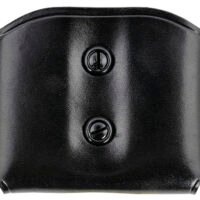 Galco DMC22B DMC Mag Carrier Double Black Leather Belt Loop Belts 1.50-1.75" Wide Compatible w/ Glock 35 Ambidextrous Hand