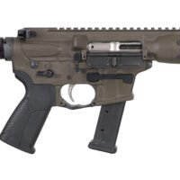 LWRC ICP9PBC8SBA3 IC-9 9mm Luger 8.50" 33+1 Black Nitride Threaded Barrel, Patriot Brown Anodized Aluminum Picatinny Rail Receiver, SB Tactical SBA3 Brace, LWRC Ultra Combat Grip, Ambidextrous